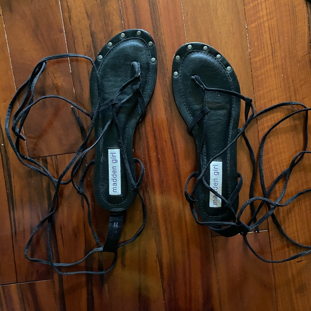 Wrap up sandals